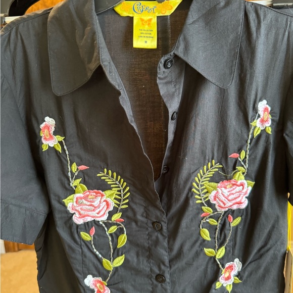 NWT Crest bottom down shirt size M - Picture 3 of 3